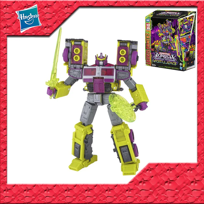 

In Stock Original TAKARA TOMY Transformers TOXITRON Leader PVC Anime Figure Action Figures Model Toys