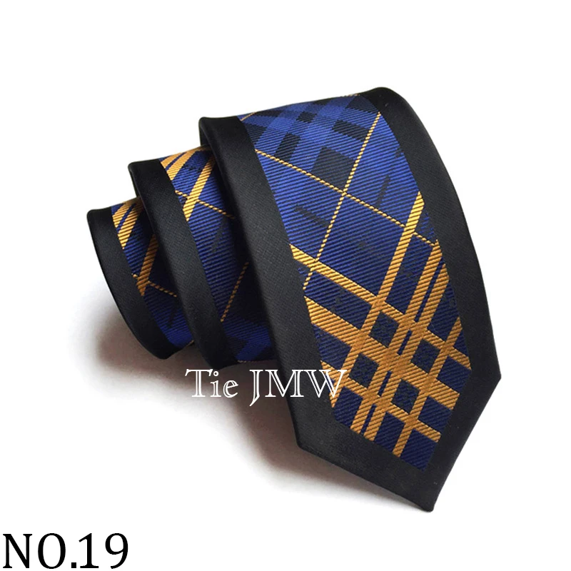 Männer Slim Krawatten Luxuriöse Krawatte Streifen Business Jacquard Krawatte Kleid Hemd Täglichen Verschleiß Krawatte Zubehör Hochzeit Party Geschenk – Detail 19