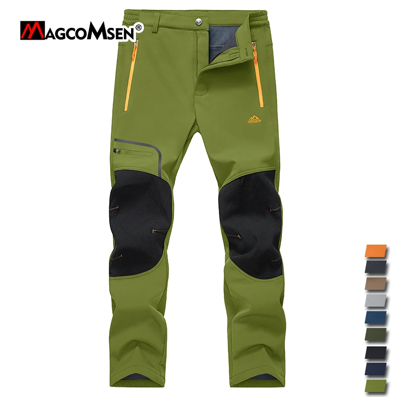 Singbring Pantaloni Da Sci E Trekking Impermeabili In Pile – Leggeri Con Tasche Zip – UPF 50+ – Taglie Da S A 3XL