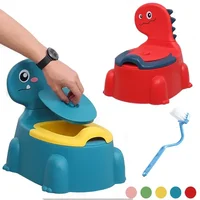 Baby Potty Cartoon Dinosaur Boy Girl Beginner Potty Baby Toddler Thickening Urinal Splash Proof Children Urinal Toilet Supplies 1