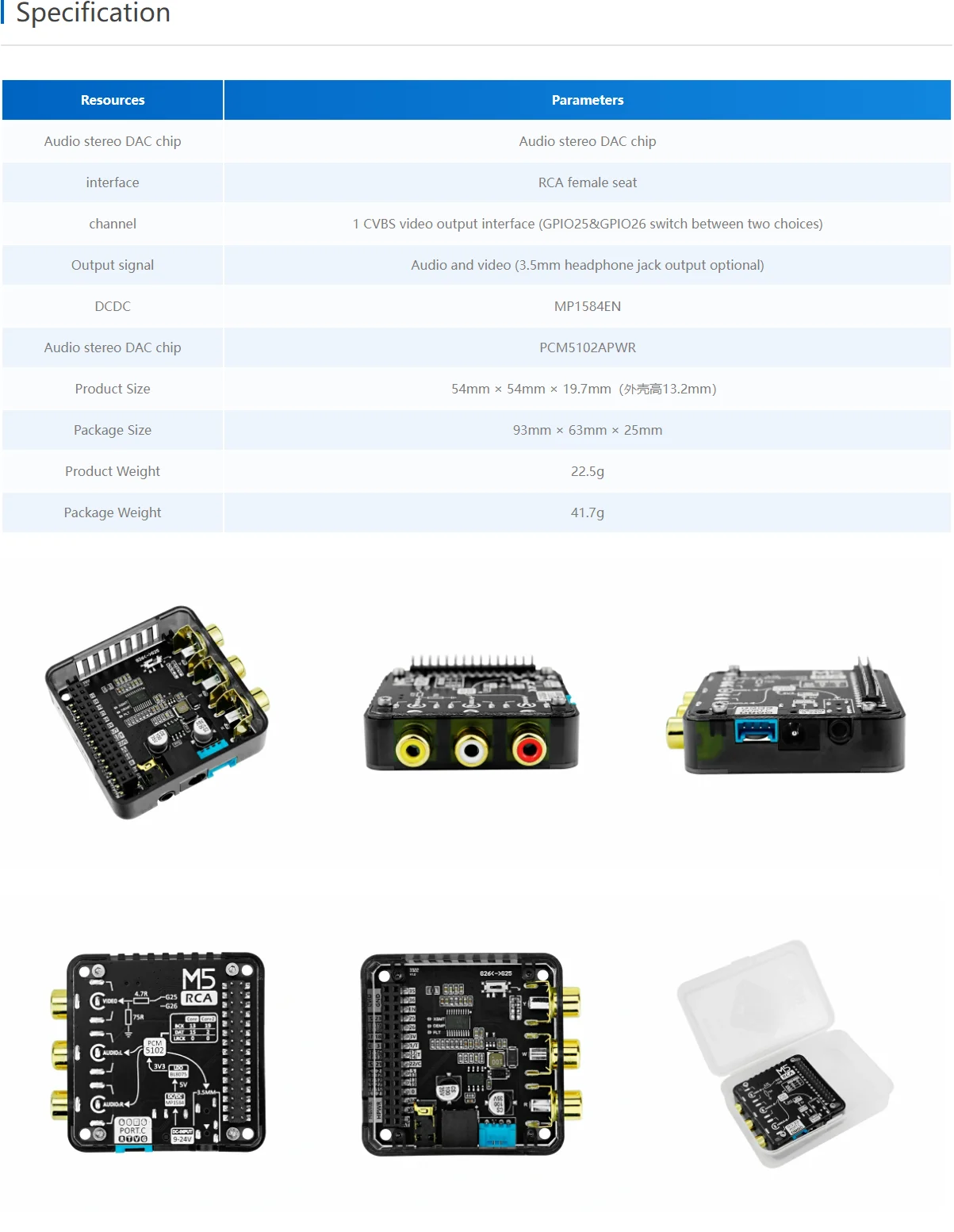 Official RCA Audio/Video Composite Module 13.2