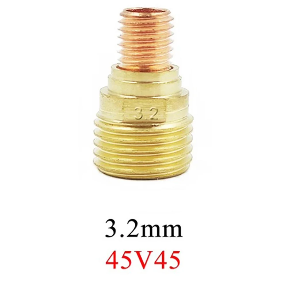 TIG Welding Torch Accessory Brass Collet Body Gas Lens Connector 45V42 45V43 45V44 45V45 For Enhanced Functionality 4