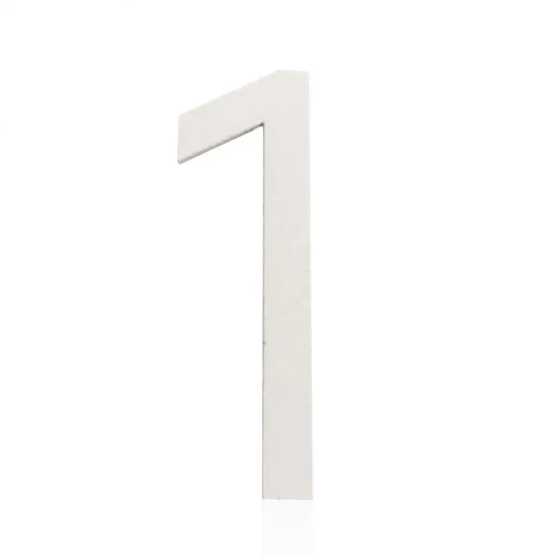 White Number 1
