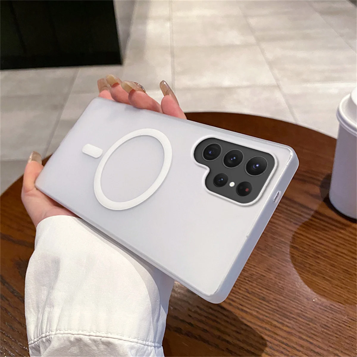 Magsafe Magnetic Matte Clear Case