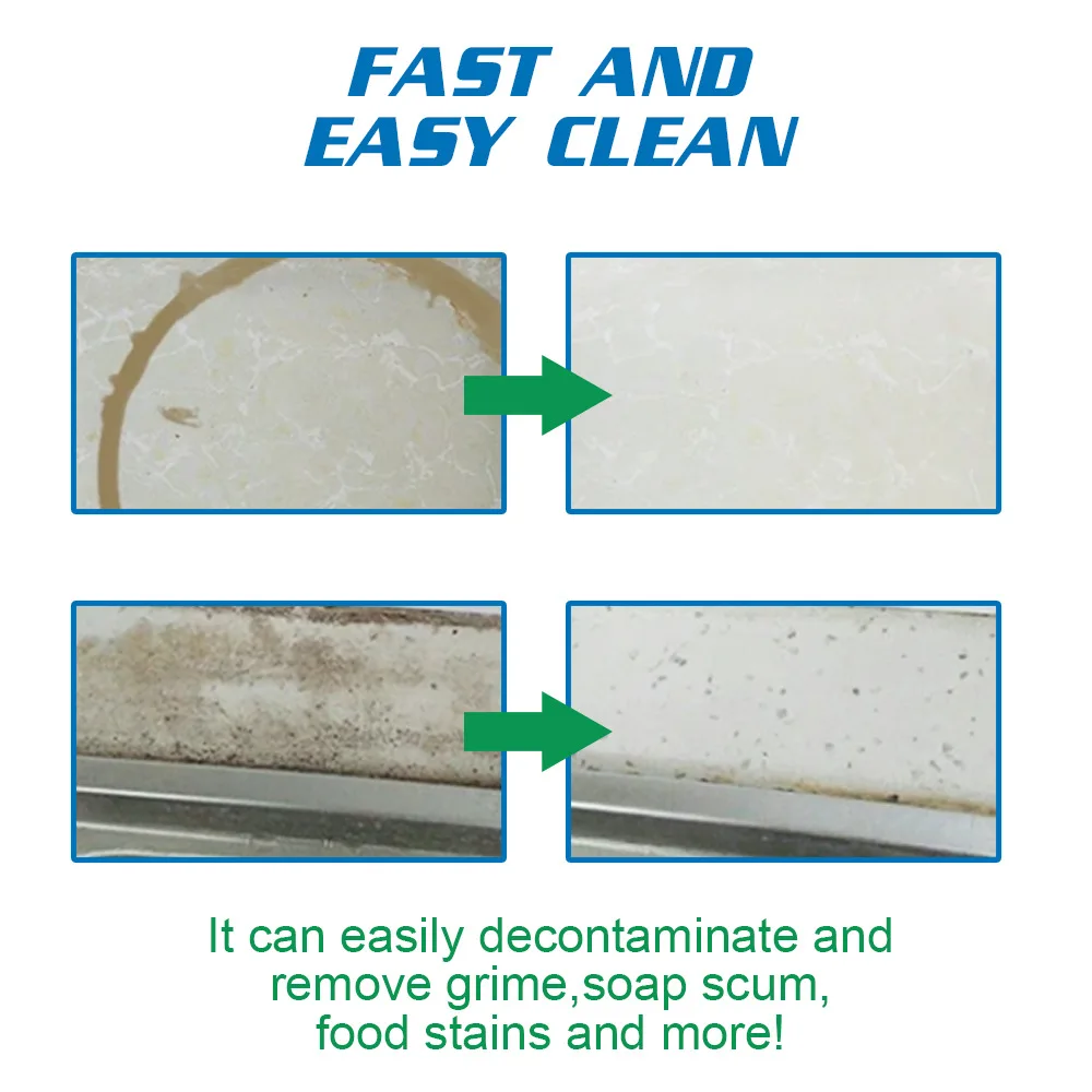 Stone Cleaning Powder Granite Oil Remover Tile Stubborn Stains Cleaner Quartz Stone Decontamination Marbles Cleaning Solution, stone stain remover