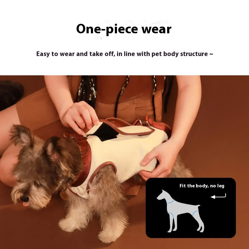 Dog Go Out Single Shoulder Cat Backpack Pet Strap Breathable Go Out Portable Leash Can Be Carried Pet Backpack Accessories