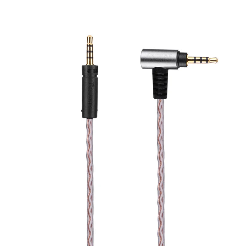 

4.4mm/2.5mm OCC BALANCED Audio Cable For Sennheiser Momentum 1.0 2.0 3.0 HD1 On-Ear Over-Ear wireless Headphones