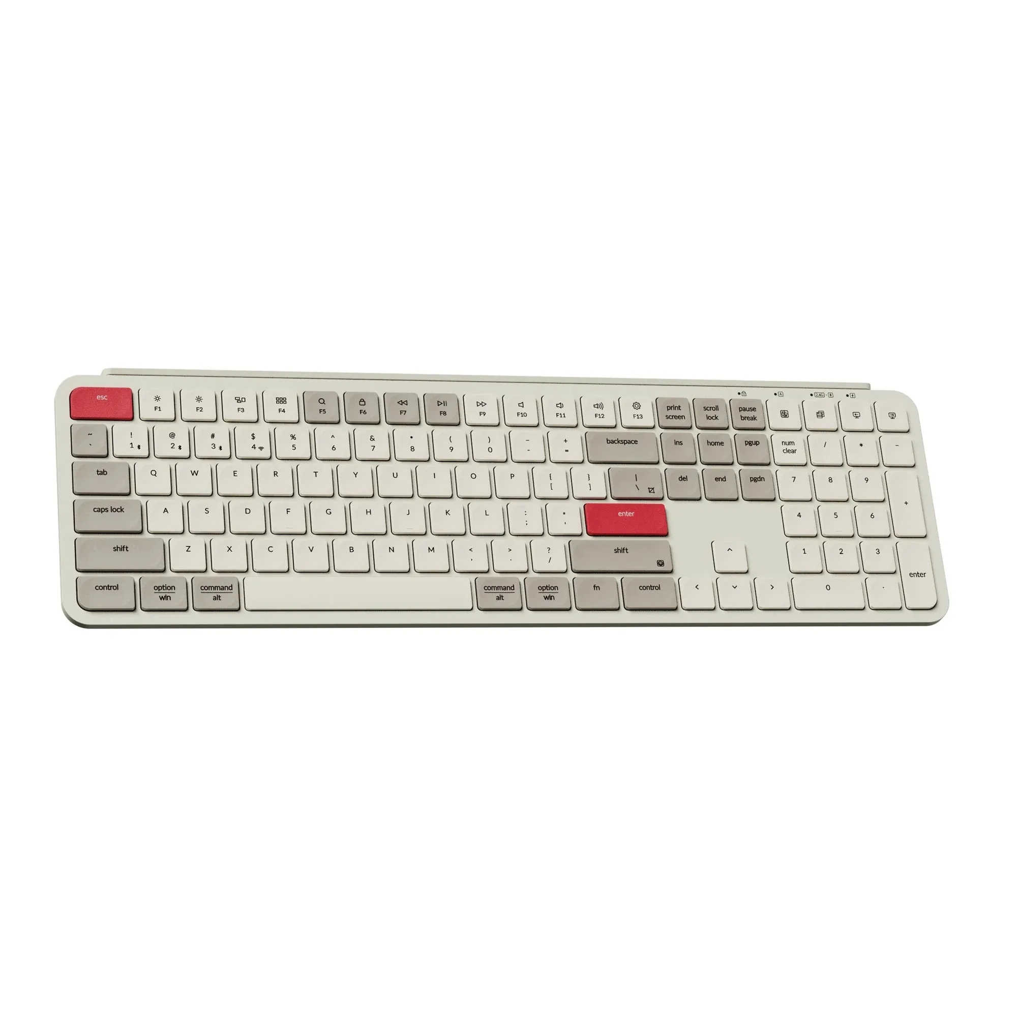 キーボード M6pro+tri Keychron B6 Pro ZMK ウルトラスリム ワイヤレスキーボード フル