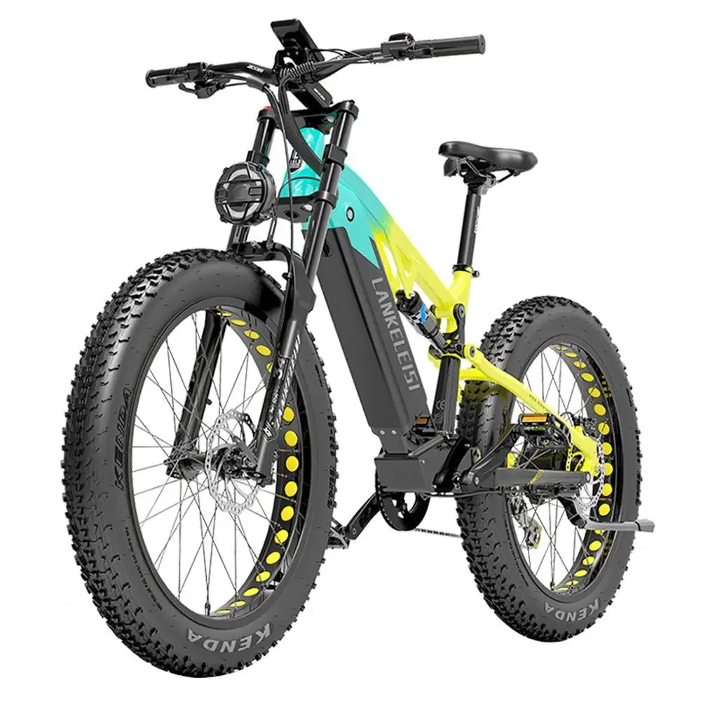 Accolmile-VTT électrique 48V, 250/750W, moteur central Bafang, eMTB, avec  batterie 13/17,5 Ah, vitesse maximale de 60 km/h