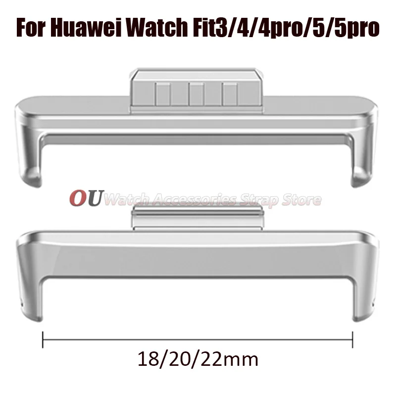 Premium Metal Aluminum Watch Strap Adapter Connector