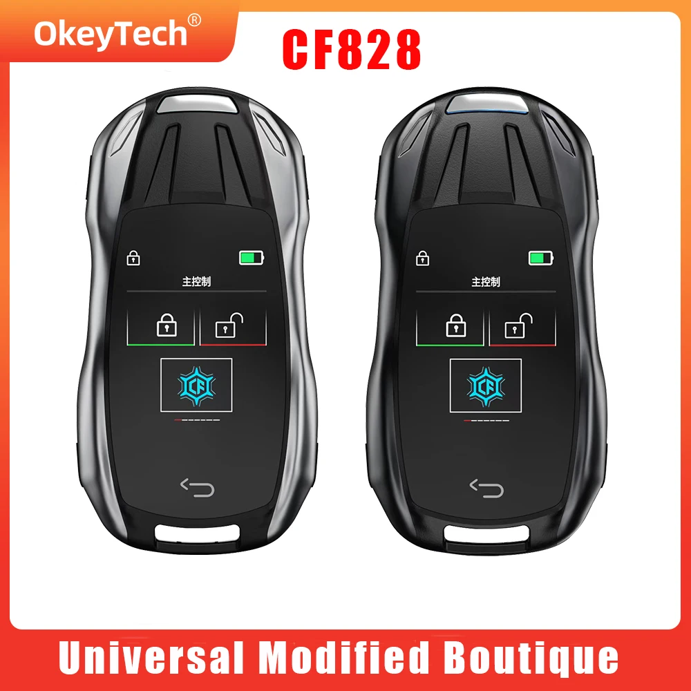 Cf828 Universal Modified Boutique Smart Remote Key Lcd Screen Keyless