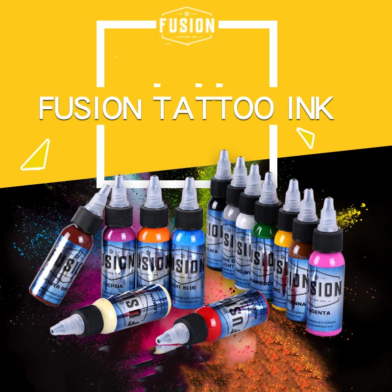 

Pigment For Tattoo 30ml Pigments Permanent Makeup Tattoo Black Ink 10Color Pigments Beauty Makeup Body Art Tattoo Paint