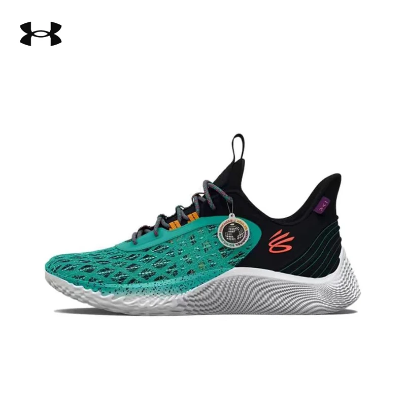 thumbnail image 1 of Zapatillas de baloncesto prácticas, de corte bajo, antideslizantes y resistentes al desgaste de Under Armour Curry 9, 1 of 5