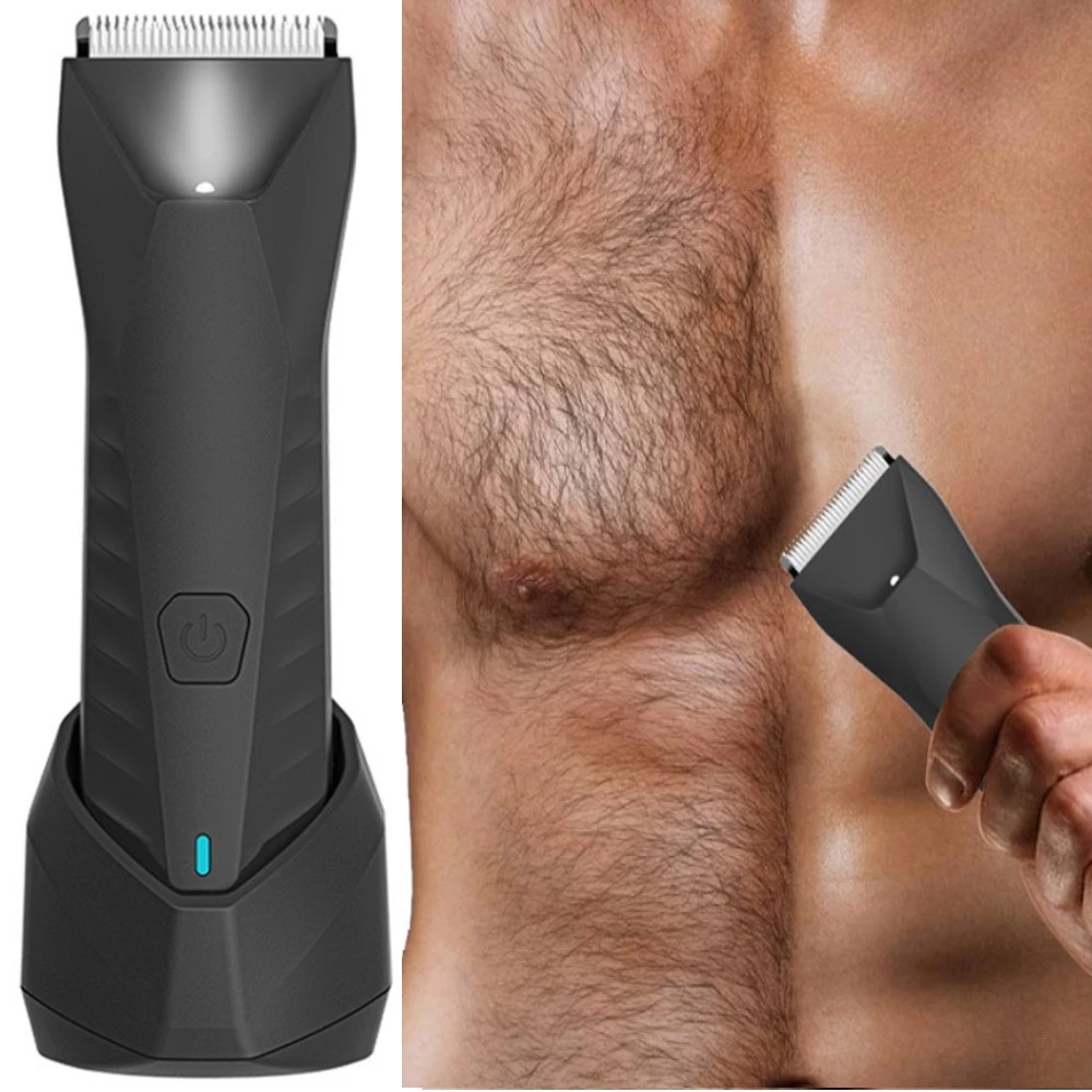 【についてご】 Electric Body Trimmer for Men， Kibiy Groin Hair Trimmer Body