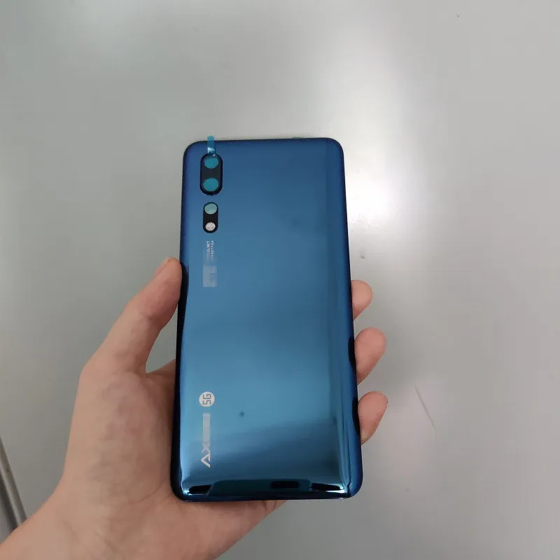 

Axon10Pro Rear Housing For ZTE Axon 10 Pro 5G A2020 6.47" Glass Battery Back Cover Repair Replace Door Case + Logo
