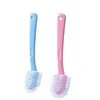 Multifunctional All-round Five-sided Shoe Washing Brush Household Plastic Long-handled Soft-bristle Shoe Brush Multifunctional 5