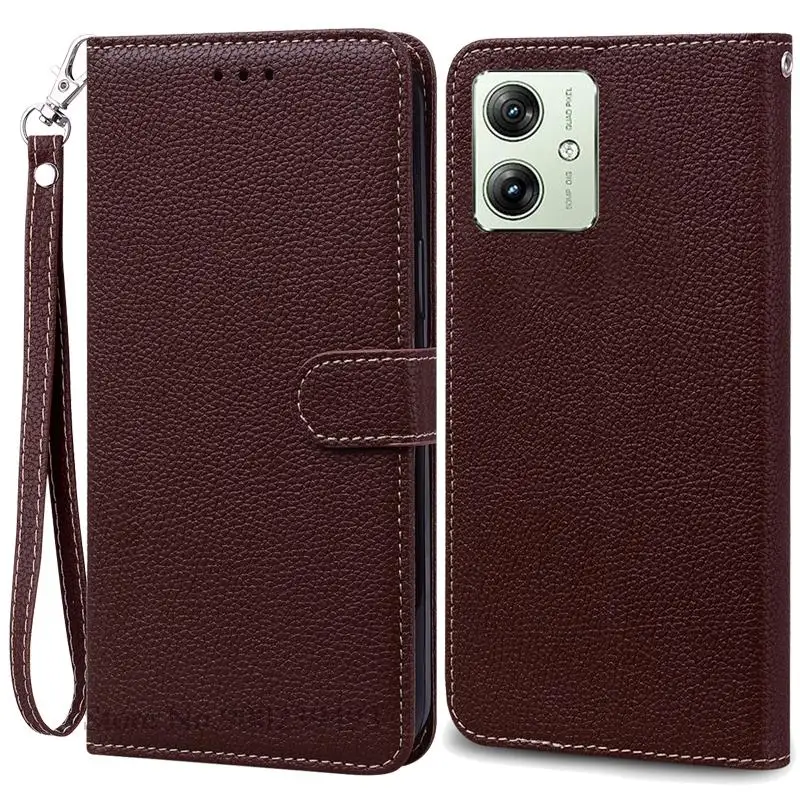 Elegant Silicone Leather Flip Wallet Case