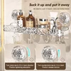 Bathroom Storage Rack Wall Mounted Non Perforated Household Strong Suction Cup Storage Rack Bathroom Toiletries 3