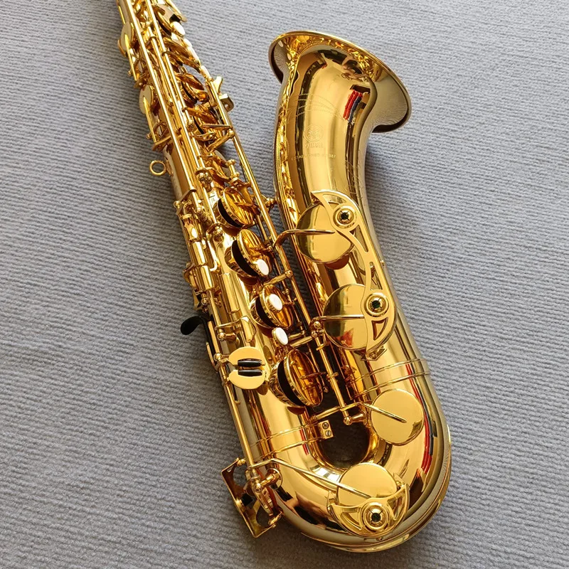 Giappone Saxofon Tenore Bb, Laca Dorada, Yts-62, Instrumimento Musical De Laton Amarillo, Profesional, Con Funda, Accesorios