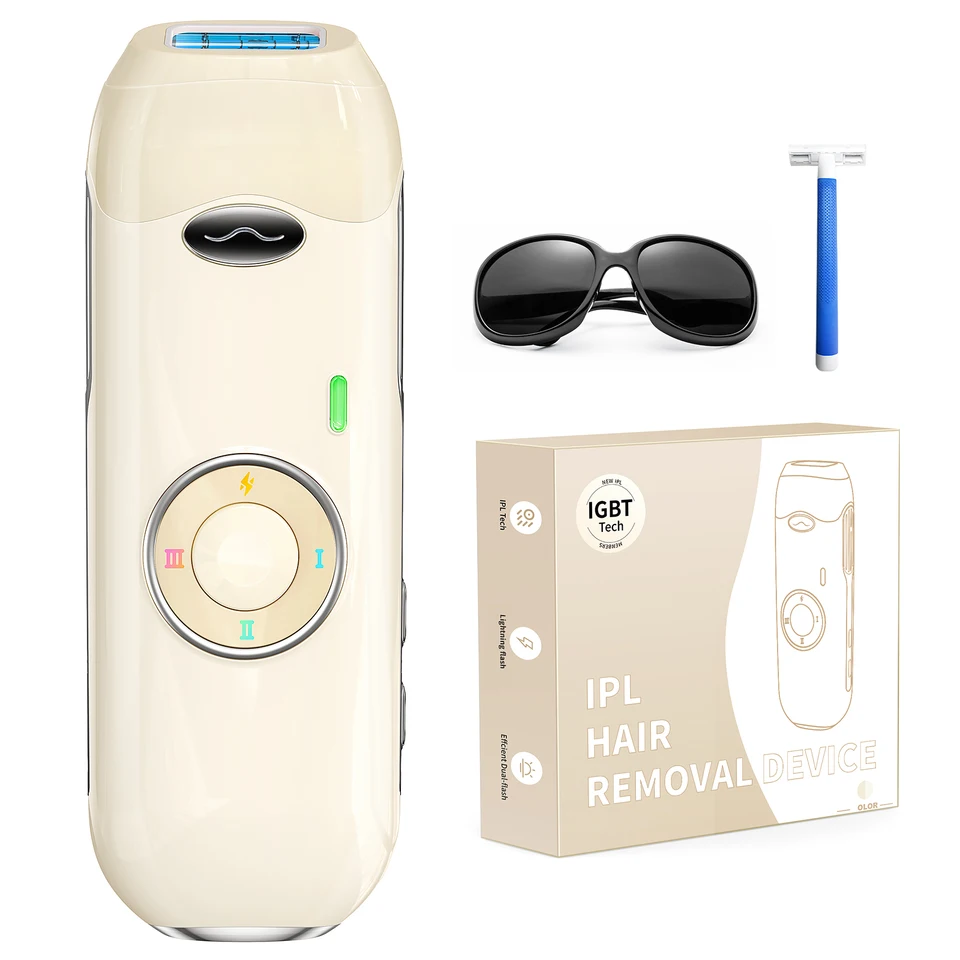 Professional IPL Hair Removal Painless Laser Epilator