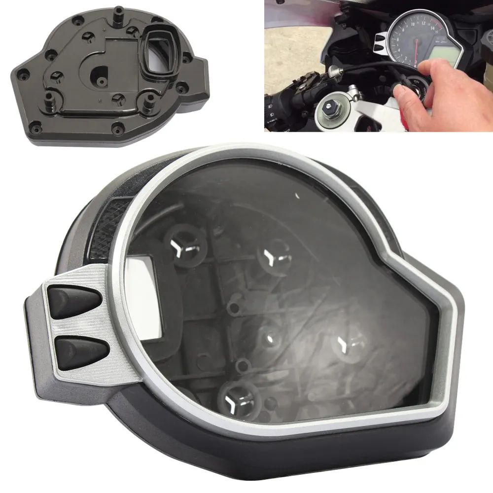 

For Honda CBR1000RR CBR 1000 RR 2008-11 New Motorcycle Meter Speedometer Instrument Case Gauge Odometer Tachometer Housing Cover