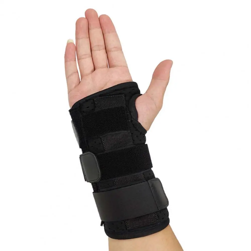 

Extra Soft Wrist Brace Sweat Absorption Wrist Support Sports Wristband with Fastener Tape for Playing Basketball