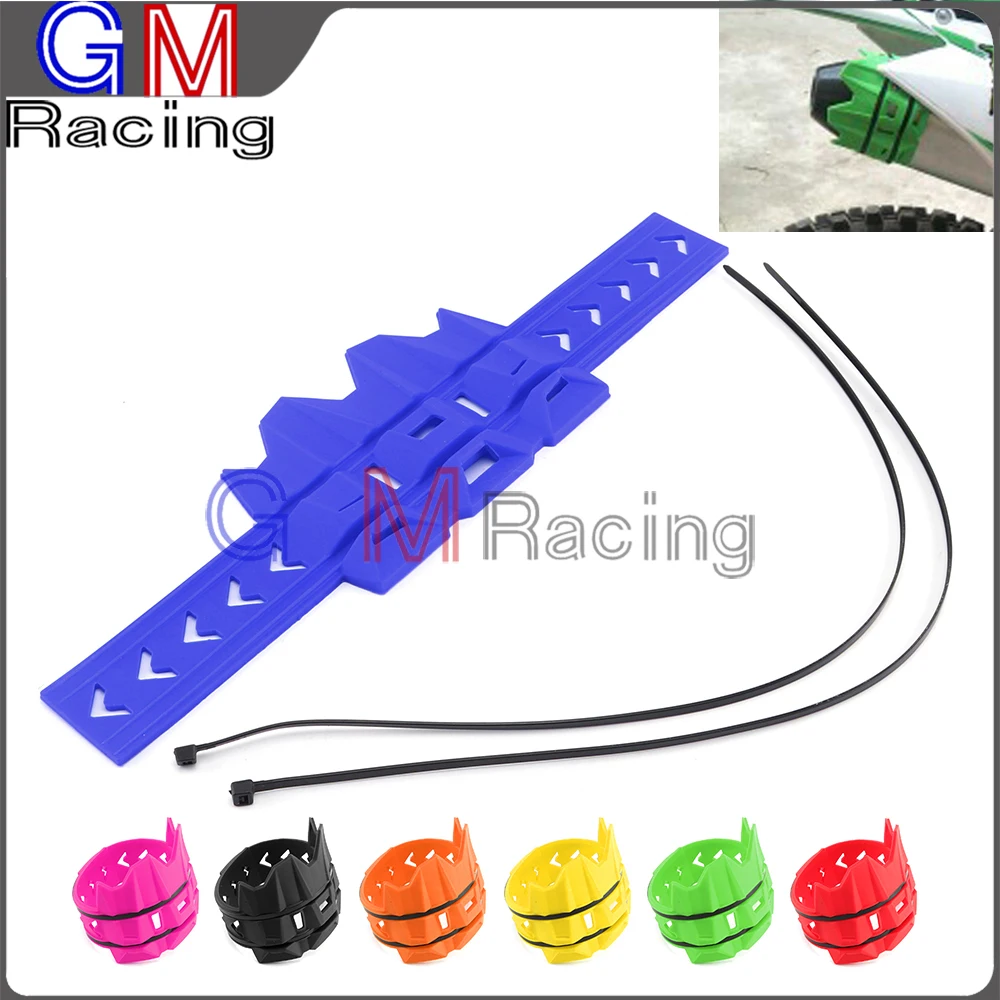 

Motorcycle Exhaust Protector Cover Guard Anti-hot For YAMAHA YZ125 YZ250 YZ250F WR250F WR250R WR250X YZ250FX YZ450F YZ450FX YZF