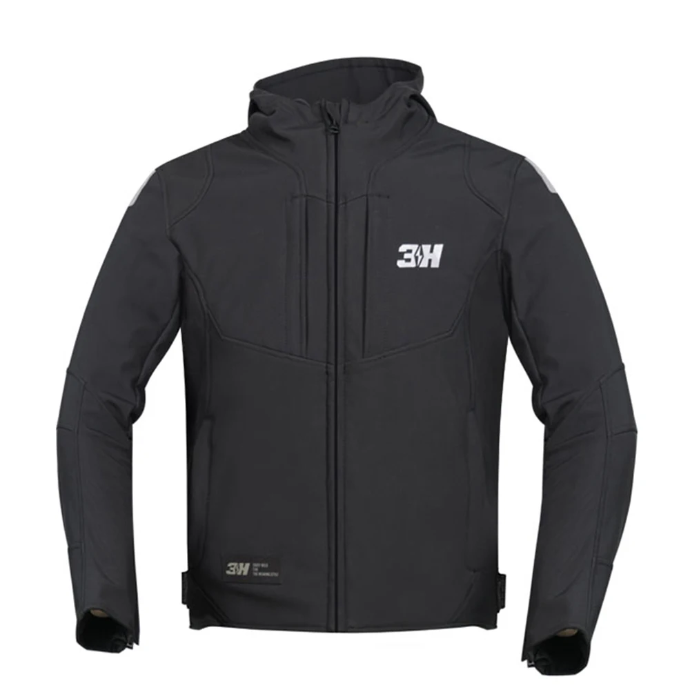 

Водонепроницаемая Мужская Черная байкерская куртка износостойкая мотоциклетная куртка защита от падения Мотоциклетные аксессуары Светоотражающая мотоциклетная одежда