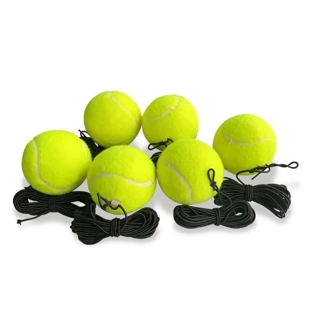 

Tennis Training Swingball Replacement Ball With Elastic Single Ball Lightweight String Tennis Player Tennis Practice Portab S4F8