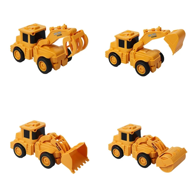 

Novelty Pull-Back Deformation Car Toy Construction Model Vehicle Push Active & Go Transformation Robot Great Kids DropShipping