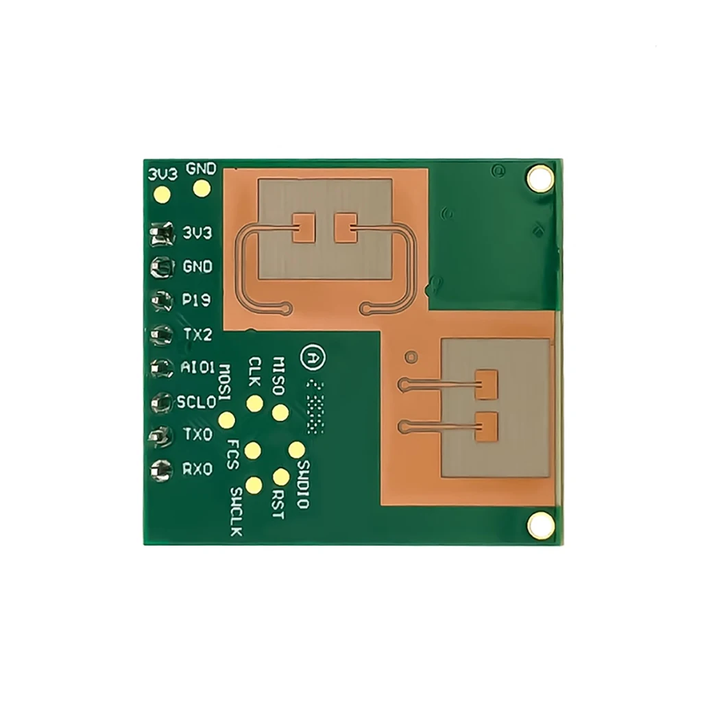 

LD6002 FMCW Radar Module 60GHz Band Human Respiratory Alarm Heart Rate Detection 600mA 3.3V 1.5m ISM 2T2R PCB Microstrip Antenna