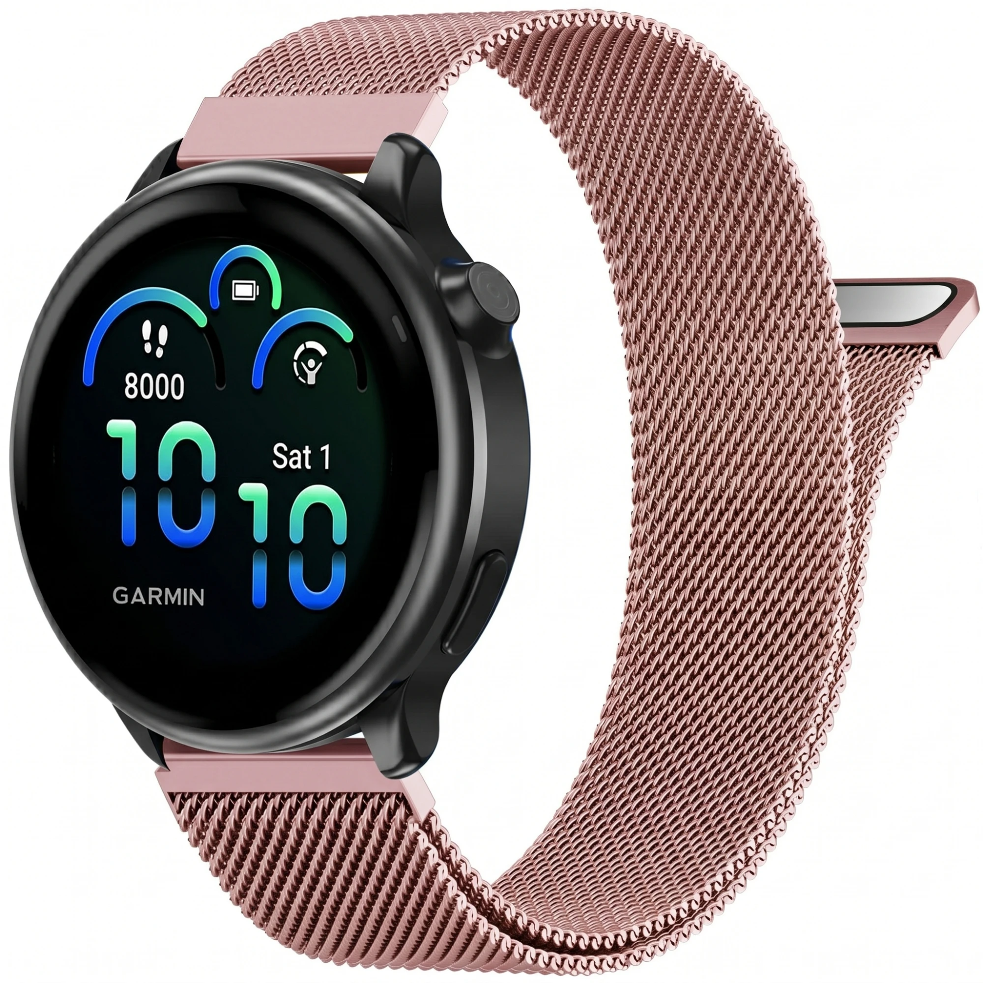 Premium 20mm Metal Magnetic Quick-Release Stainless Steel Mesh Strap
