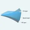 1/2/4PCS Hand-rolled Vacuum Compression Bag Transparent Reusable Venting Vacuum Bags Space Saver with Valves 2