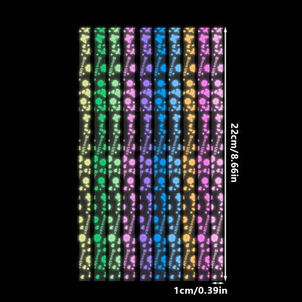 210pcs Luminous Star Origami Gradient Color Art Paper Craft Paper Folding DIY Handmade Pentagram Folding Paper Home Decoration