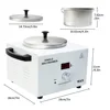 Display Wax Warmer Electronic Heater Tool Adjustable Temperature Facial Skin SPA Equipment Paraffin Hot Hair Removal 6
