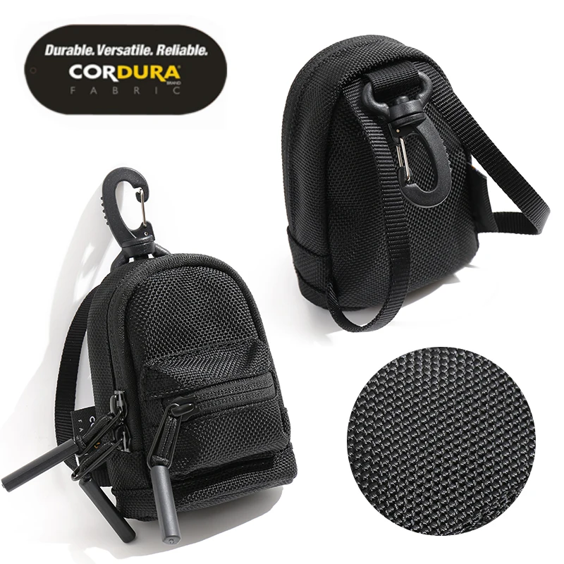Japanese Style Casual Mini Shoulder Bag Nylon Cloth Men Wallet Purse Waterproof Coin Pouch Cute Wallet Small Bag Wallet Bag