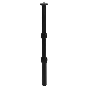 Tubo di prolunga per treppiede asta di prolunga per colonna centrale treppiede telescopica a 3 sezioni in lega di alluminio con vite da 1/4 di pollice per stabilizzatore