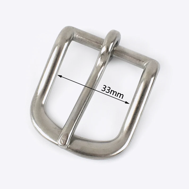 1 1/2 Heavy Duty Stainless Steel Belt Buckle DIY 38mm 1Pcs