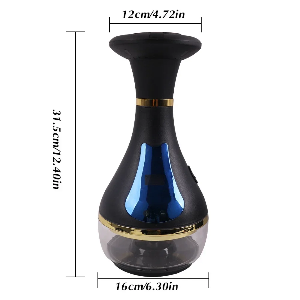 Electric Gravity Hookah Cachimba Herb Smoke Accessories bowls smoking vaporizador hierba oil burner glass pipe
