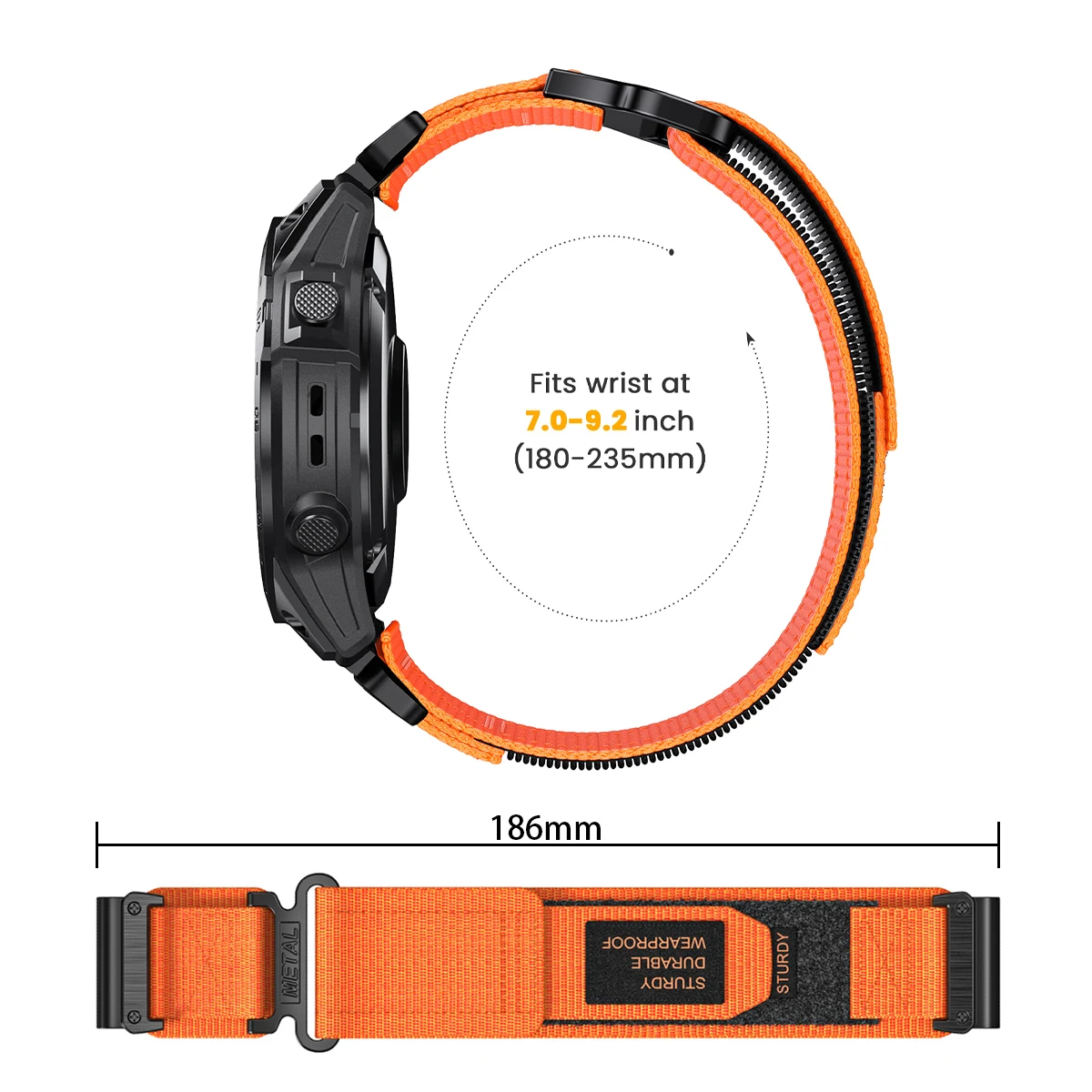 QuickFit Wide Replacement Strap - Premium Durable Bracelet
