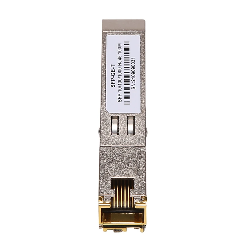 

8X SFP Module RJ45 Switch Gbic 10/100/1000 Connector SFP Copper RJ45 SFP Module Gigabit Ethernet Port