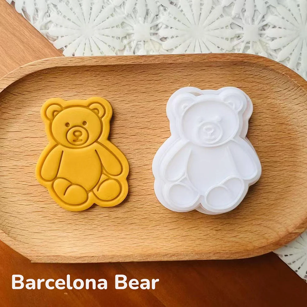 Description Picture 6 of itemCartoon Animals Cookie Mold DIY Stampcookie Cutters Baking Accessories