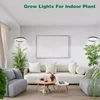 165cm Height Adjustable LED Ring Grow Lights Indoor Plants Full Spectrum Large Plant Light for Indoor Plants USB Growing Lamp 3