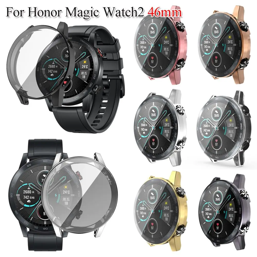 Premium Full Cover TPU Watch Screen Protector Case - Protective Shell for Smart Watch Accessories
