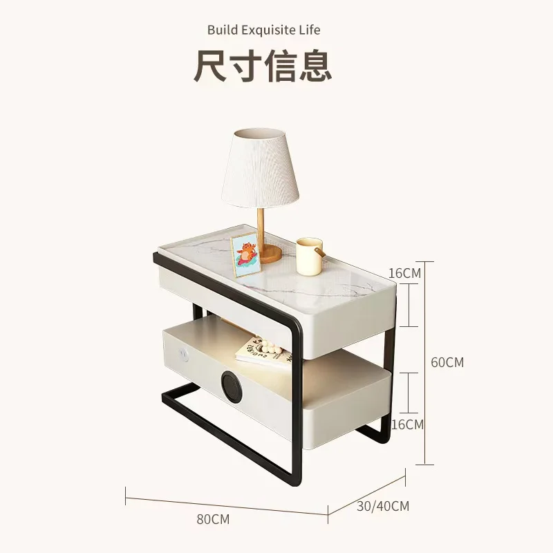 Sofa Edge Cabinet Table Living Room Movable Side Cabinet Modern Corner Table Room Center Desk 거실테이블 밥상 Stolik Kawowy Мебель