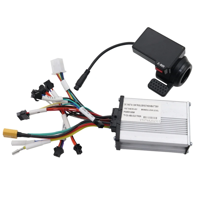 

48V 500W Brushless Controller+Z-920 LCD Accelerator For Kugoo M4/PRO&CROSSER T4 Electric Scooter Repair Replacement Parts