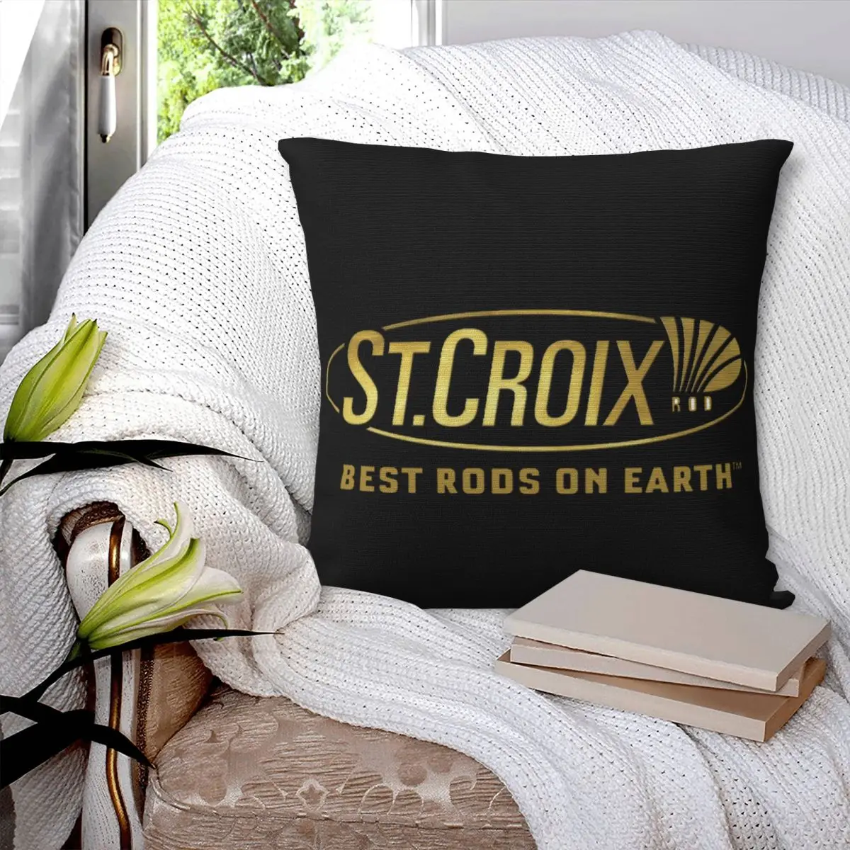 

Life Love St Croix Merch 658 Square Pillowcase Pillow Cover Polyester Cushion Decor Comfort Throw Pillow for Home Sofa