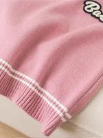 Autumn Winter Baby Knit Sweater Vest Kids Boys Pullover V-Neck Sweater Toddler Girl Casual Outerwear New Style 6