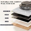 Shower Suction Cup Shelf Storage Shelf Home Organizer Shelf Holder Bathroom Organizer Suction Cup Wall Mounted Storage Rack 5