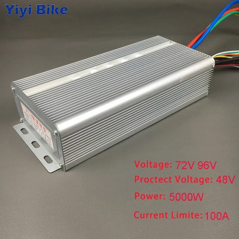 72V 96V 5000W Brushless Motor Speed Controller 100A 36Mosfet